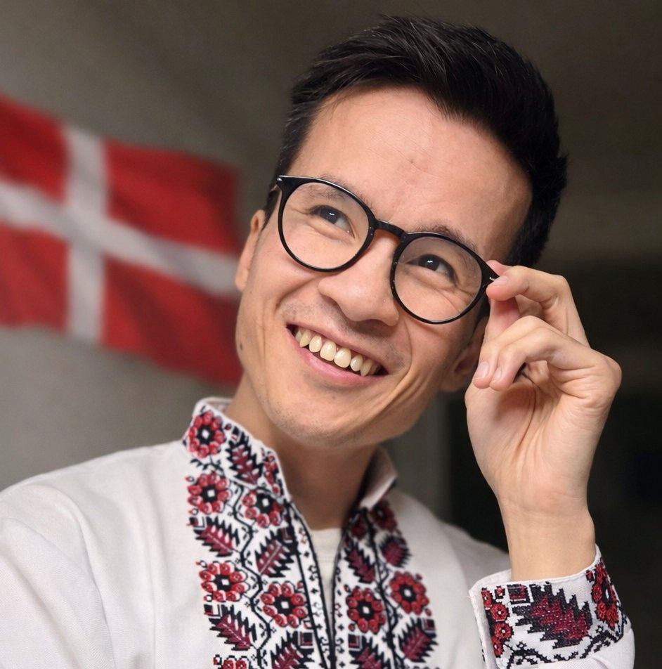 Portræt af Christopher Trung Paulsen i Slagelse